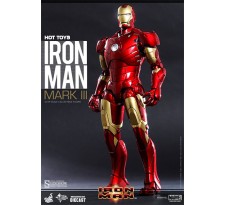 Iron Man MMS Diecast Action Figure 1/6 Iron Man Mark III 30 cm